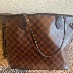 “Authentic”Damier Neverfull mm tote bag
